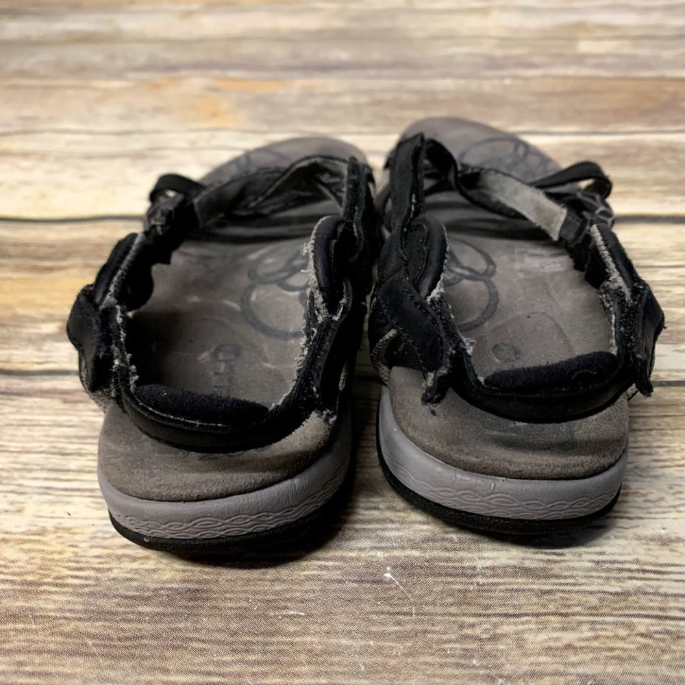 Merrell Black Leather Performance Strappy Sandals - image 6